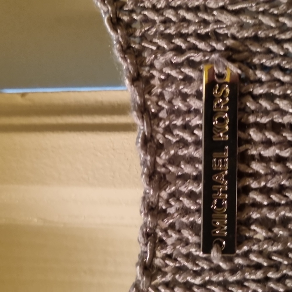 MICHAEL Michael Kors Knit Top Gray Size Medium - Picture 10 of 12
